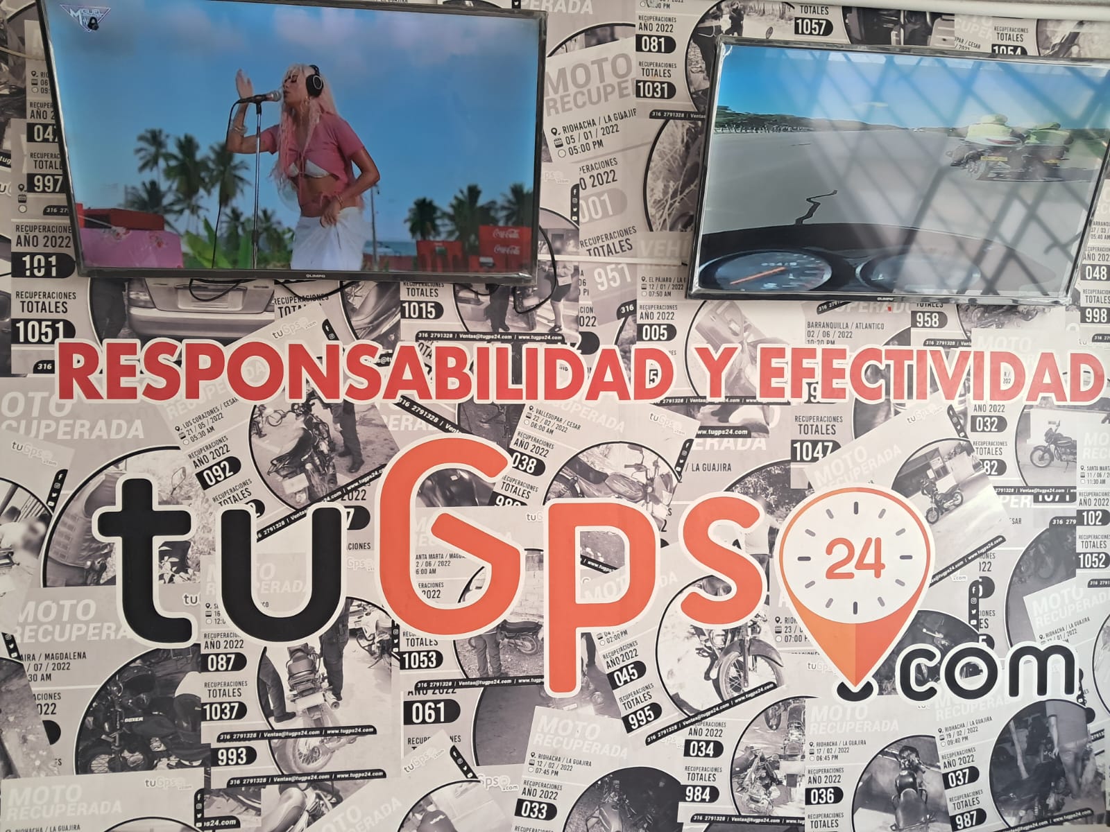 Sucursal TuGPS24 Bucaramanga — interior